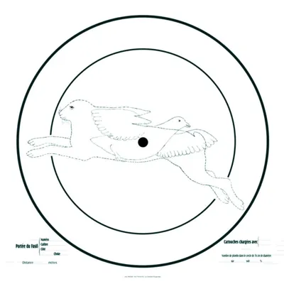 Cible D'essai pour Fusil 90x90 - Bazooka
