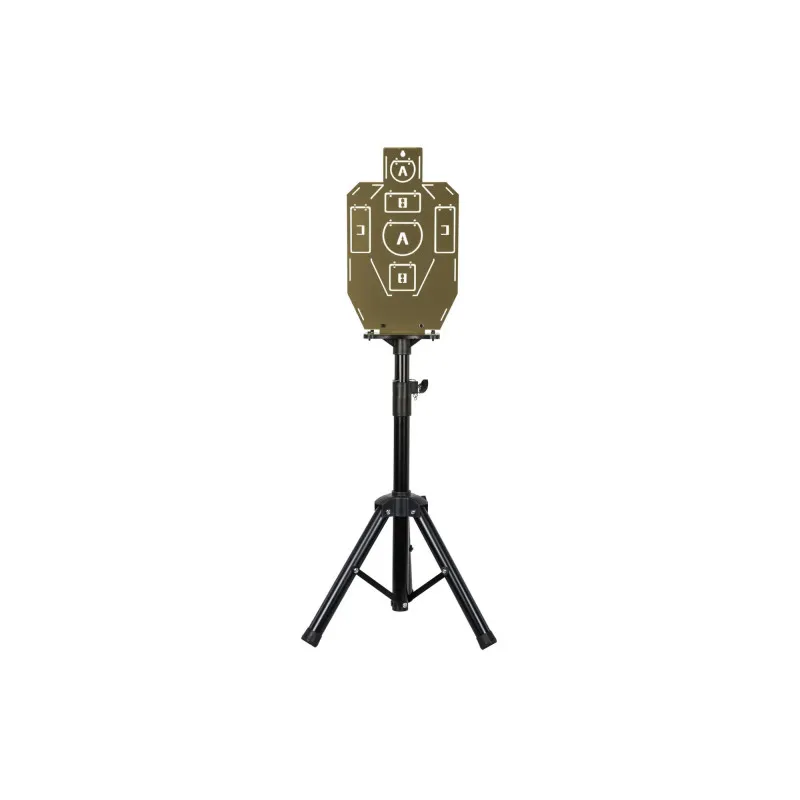 Bazooka Cible et Porte Cible Metal · Verde / OD