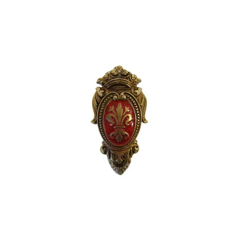 Fuentes Support Fleur de Lys Rouge