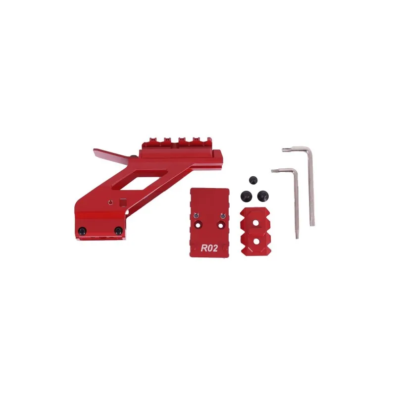 Bazooka Rail Optique Alu · Rojo