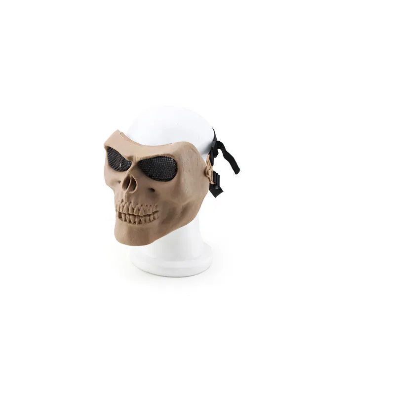 Bazooka Masque Skull Grillage · Tan / FDE