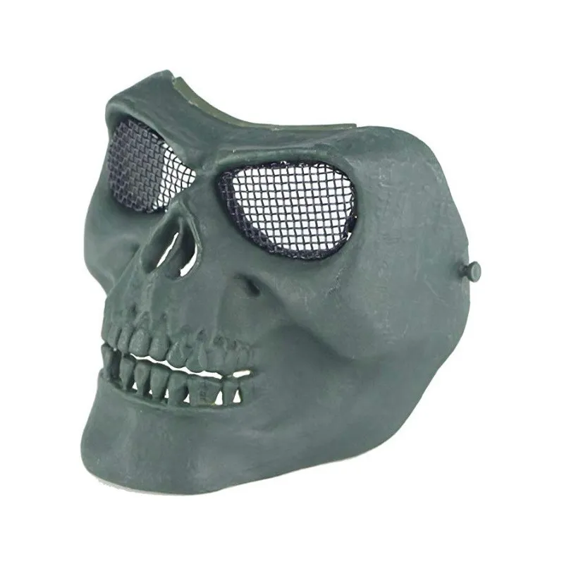 Bazooka Masque Skull Grillage · Verde / OD