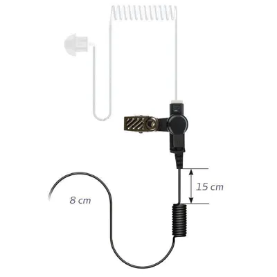 Nauzer Auricular Tubular de 2.5mm