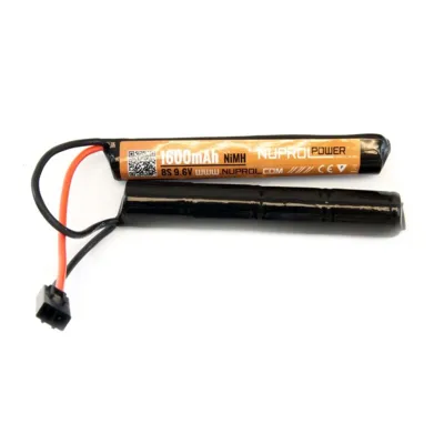Batterie NIMH 2 Éléments 9,6V/1600 mAh - Bazooka