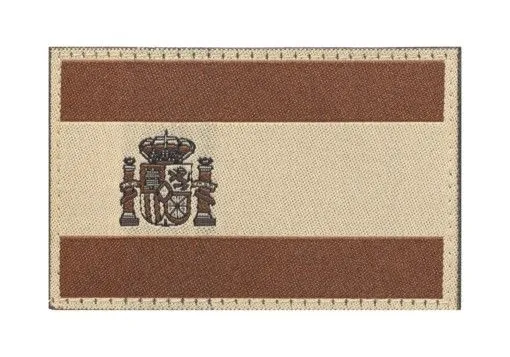 Spain Flag Patch 76x50mm · Tan / FDE