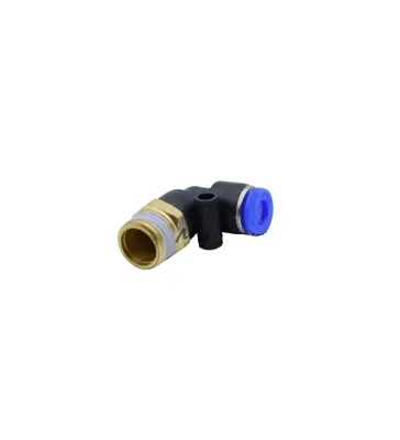 Raccord HPA Coudé 1/8 NPT - Macroflex PVC - ACM