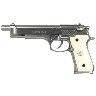 M92 Long Sword Cutlass Gaz / 25BBs 1 J - WE Airsoft