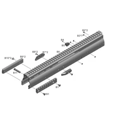 Scar-L Upper Part: B6 (Reconditionné) - Star