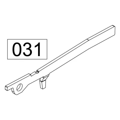 Piéce D Origine Bar SMG-8 PART-031 (Reconditionné) - WE Airsoft