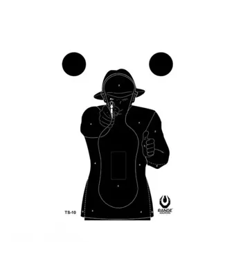 Cible Silhouette 49.5x69.5cm Frenchman TS-10 - GFC Tactical