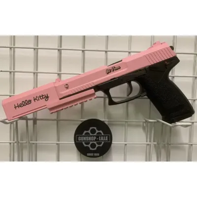 GS2.0 Custom Hello Kitty STTI MK23 Girl Power Gaz 28BBs - Custom Gunshop
