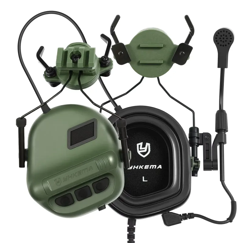 ACM Airsoft Casque de Communication E80 Type: ARC · Foliage green