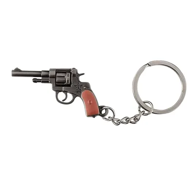 Porte Clé Métal Revolver / 50mm - ACM Airsoft