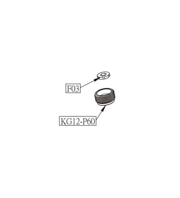 Bouchon Chargeur CO2 PT99 / P226 Xfive / Tanfoglio Part: KJ12-P60 - KWC