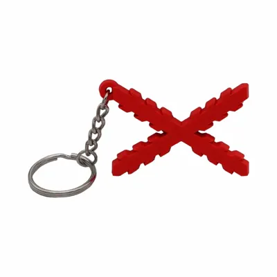 Llavero del Aspa de Borgoña en PVC - SERMILITAR