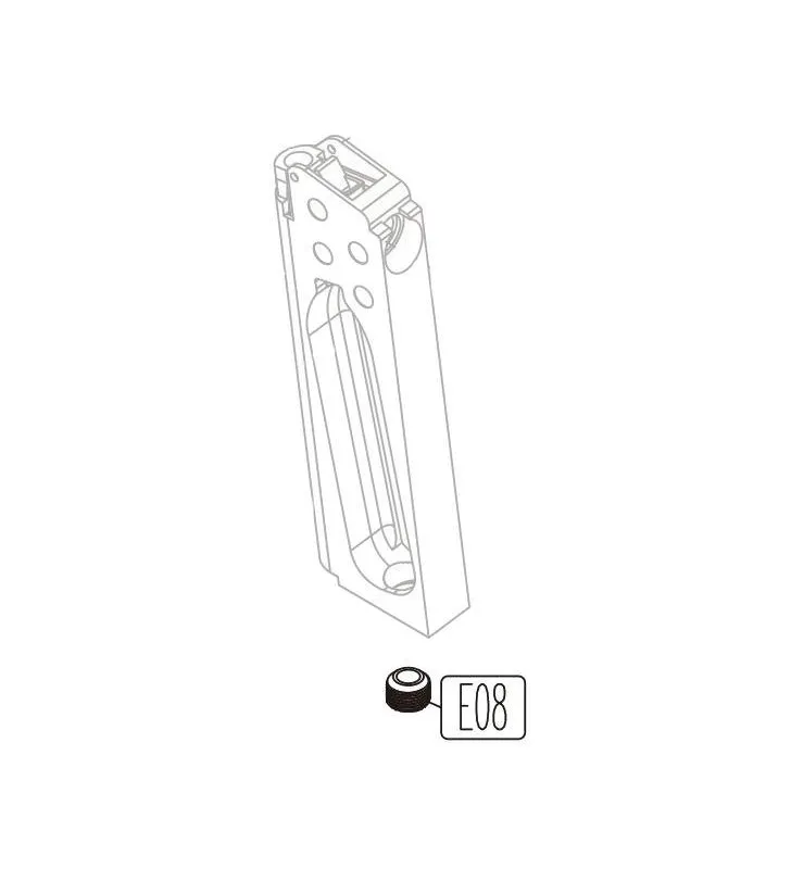 KWC Bouchon / Vis Chargeur 1911 CO2 PART-E08