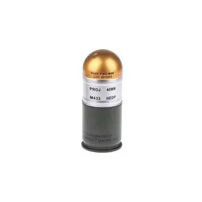 X1 Grenade ABS M433 HEDP 40mm Dummy - ACM Airsoft
