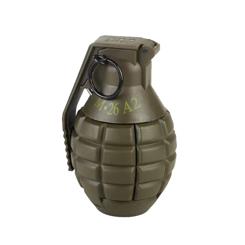 ACM Airsoft Grenade Réutilisable Spring Type: M26 A2 ABS · Verde / OD
