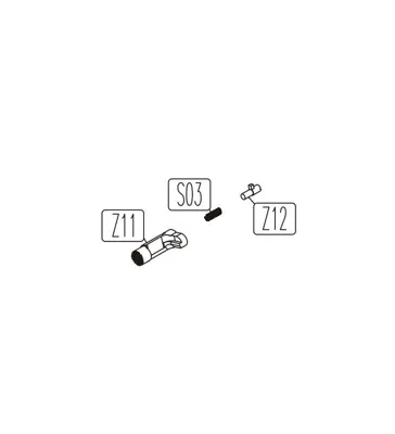 Magazine Catch 1911 PART-Z11/S03/Z12 - KWC