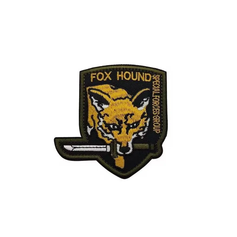 ACM Airsoft Patch Fox Hound Special Force Group /Jaune · Od noir