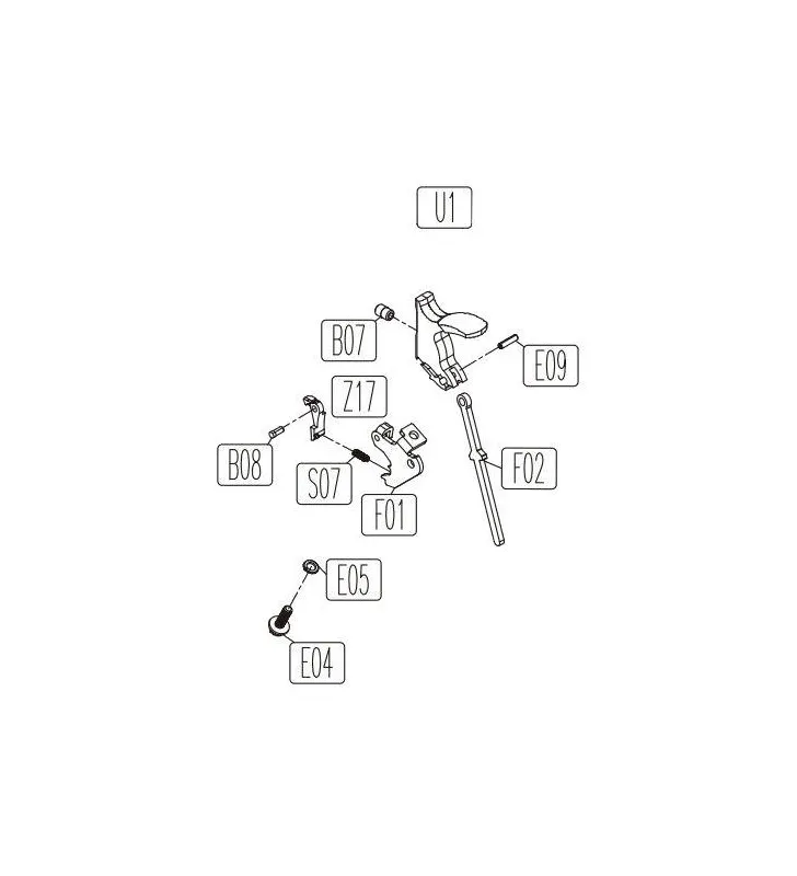 KWC Bloc Chien et Marteau Colt Python 357 PART-U1