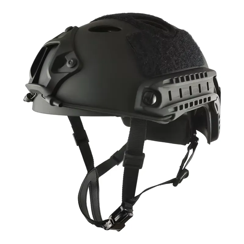 ACM Airsoft Casque FAST PJ Ajustable · Negro