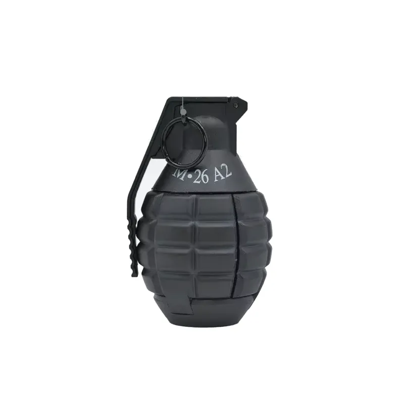 ACM Airsoft Grenade Réutilisable Spring Type: M26 A2 ABS · Negro