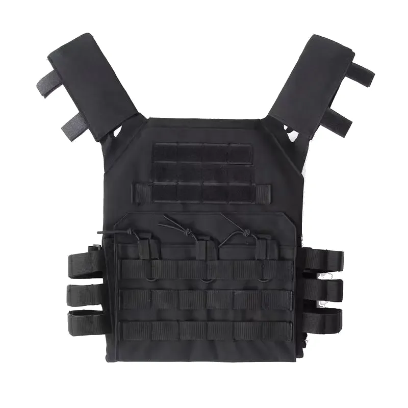 ACM Airsoft Gilet Leger · Negro