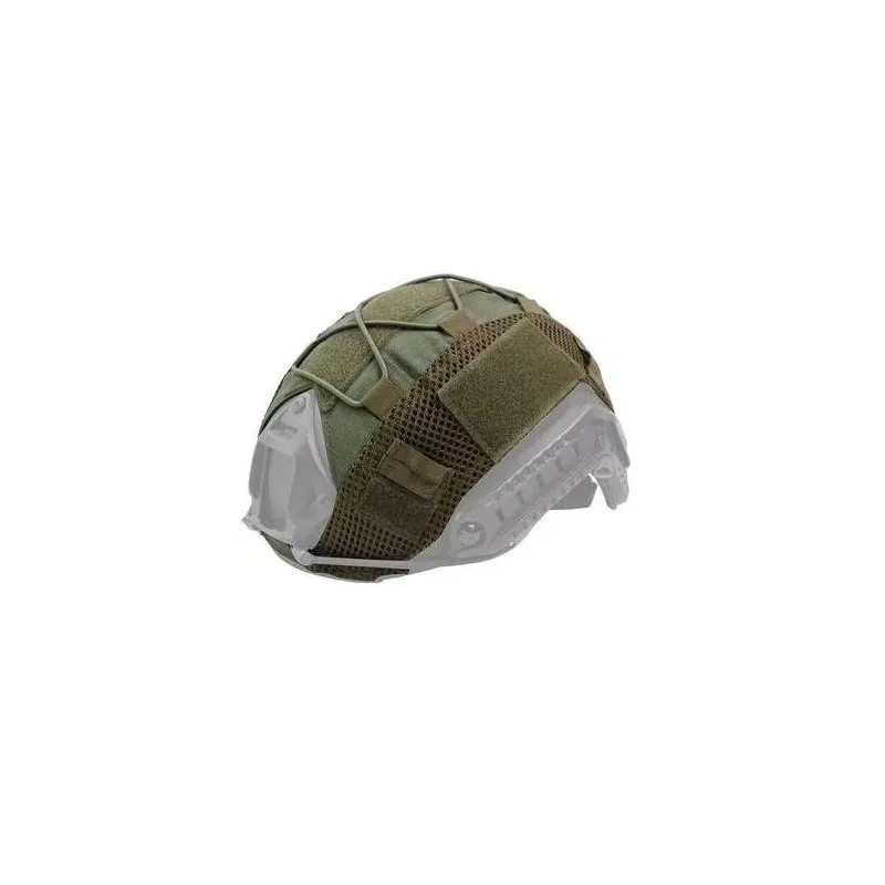ACM Airsoft Couvre Casque Filet FAST · Verde / OD