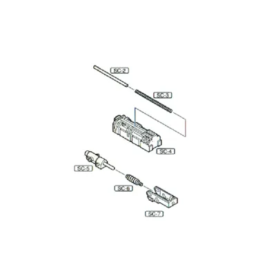 STTI Nozzle & Housing Complet MK23 GNB Part:SC-04 - ASG