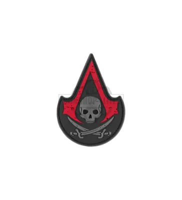 Assassin Skull Patch Blackmedic - JTG