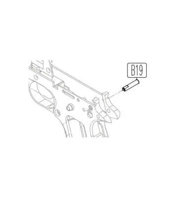 Chassis Pin 1911 PART-B19 - KWC