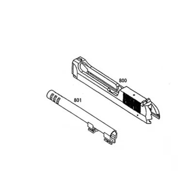KSC Culasse & Canon Externe ABS Vide M93R - KWA