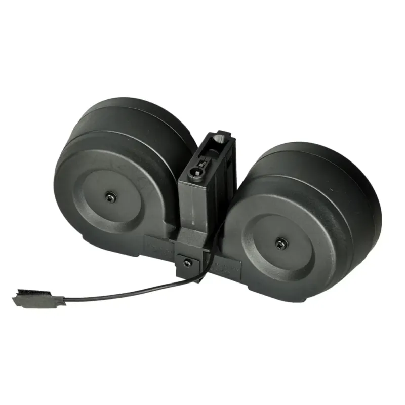 ICS (Taiwan) Double Drum Elèctrique M4 2000BBs · Negro