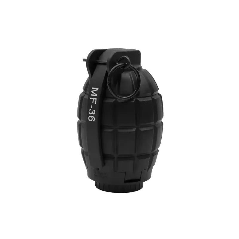 ACM Airsoft Grenade Réutilisable Spring Type: MF-36 ABS · Negro