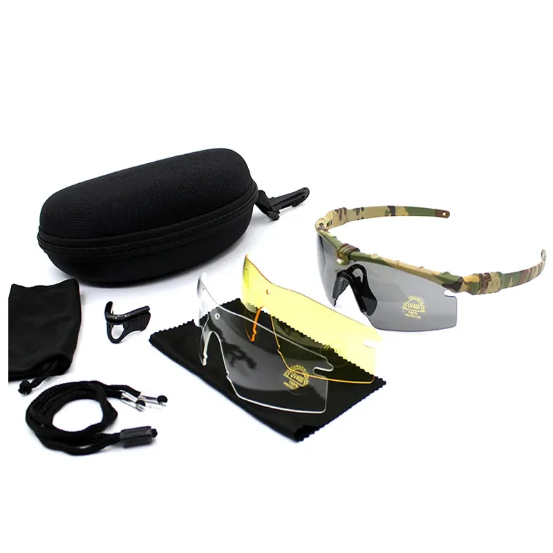 ACM Airsoft Lunettes Pack MFrame Tactical Interchangeable · Camo