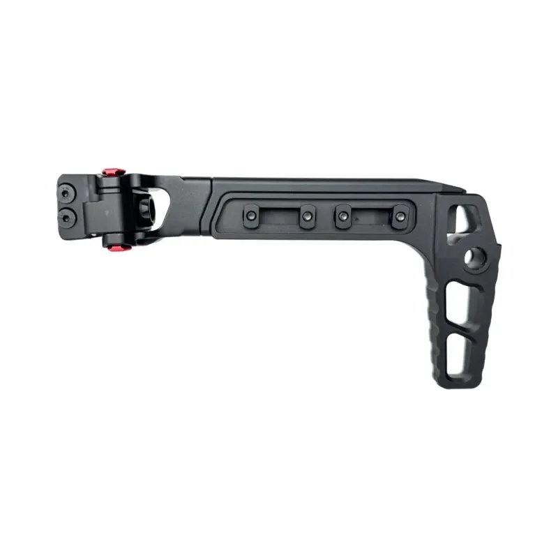 CTM Tac CNC TwinFold Adjustable RIS Rail Stock · Negro