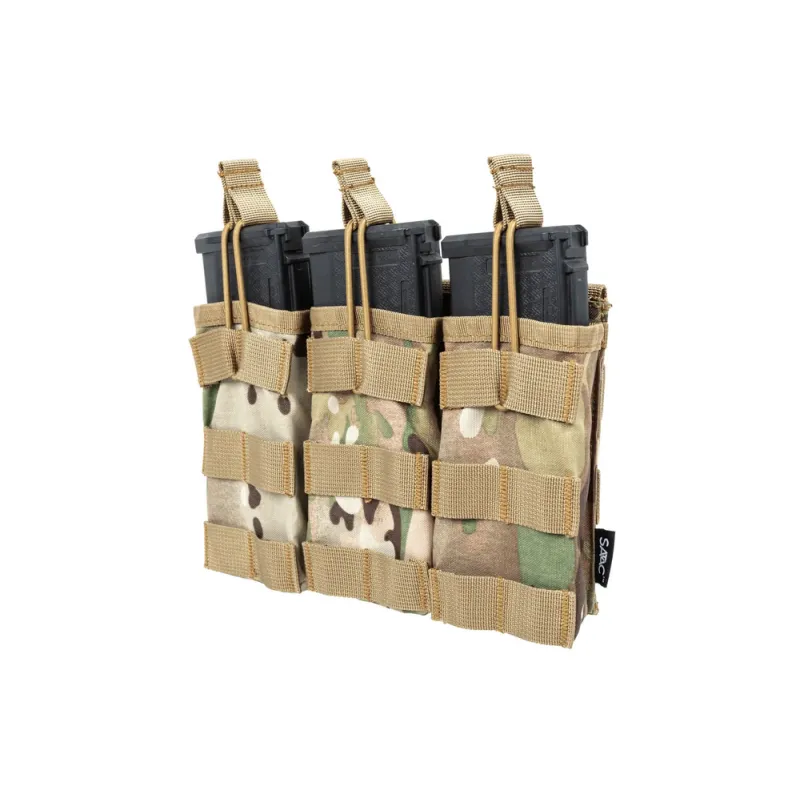 Specna Arms Porte Chargeur Triple M4 · Multicam