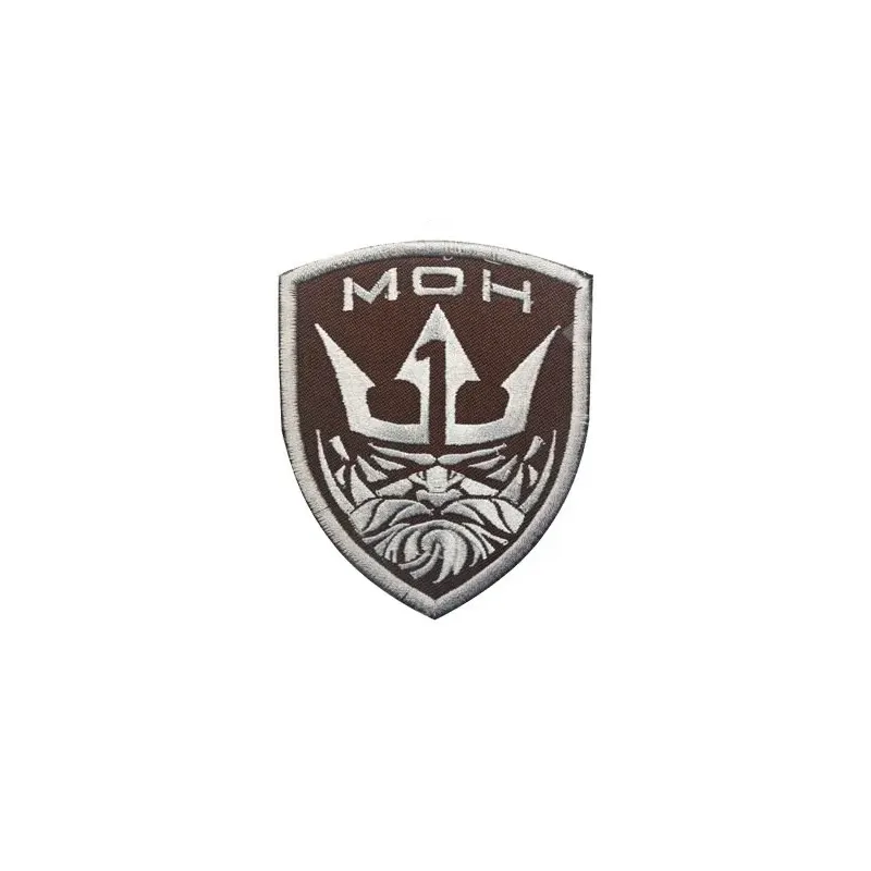 ACM Airsoft Patch Brodé MOH / Type:3 · Tan gris