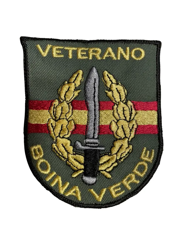 Emblema Veterano Boina · Verde / OD