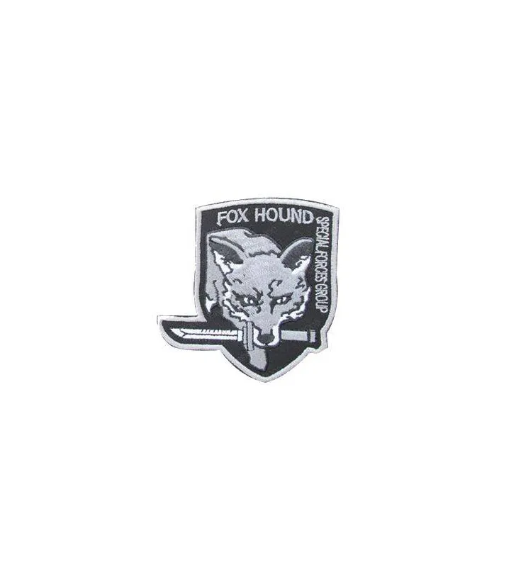 ACM Airsoft Patch Fox Hound Special Force Group · Noir gris