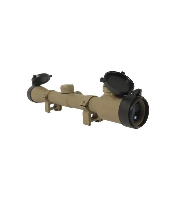 S&T Armament S&T Lunette 4X32E · Tan / FDE