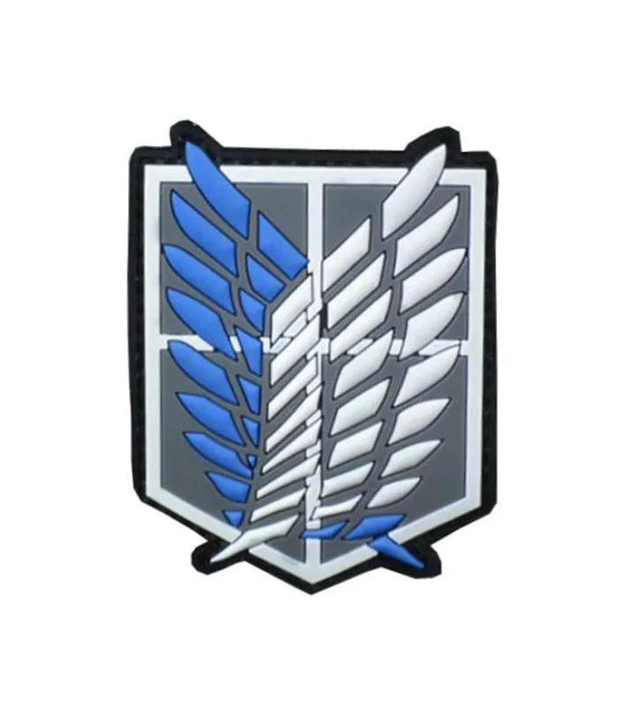 ACM Airsoft Patch PVC L Attaque Des Titans / Bataillon D'exploration