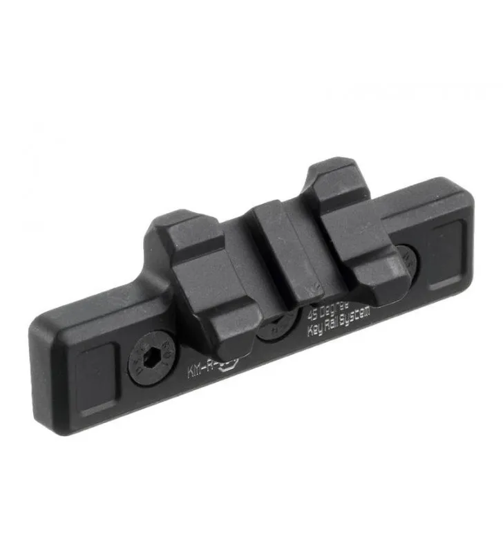 Ares Rail 3cm 45° KeyMod · Negro