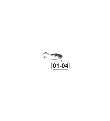 Part Levier Sélecteur Droit H&k MP7 SMG Origine Part:01-04 - Vega Force Company