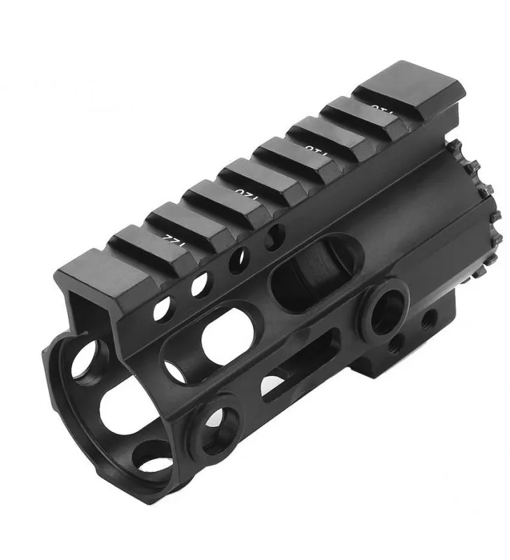 ACM Airsoft Garde Main 7" RIS M-LOK M4 · Negro