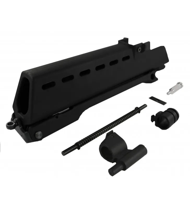 WE Airsoft Garde Main G39E / Bipied Nylon · Negro