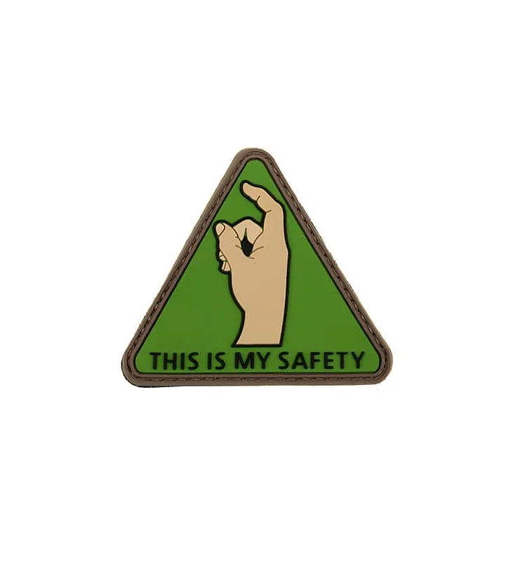 ACM Airsoft Patch Safety PVC