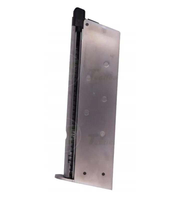 WE Airsoft Chargeur 1911 Gaz 15BBs · Plata