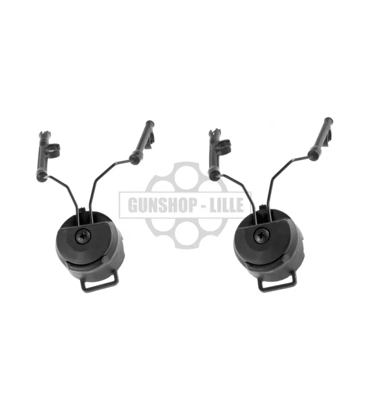 FMA Airsoft Rail Adapter Comtac Headsets · Negro